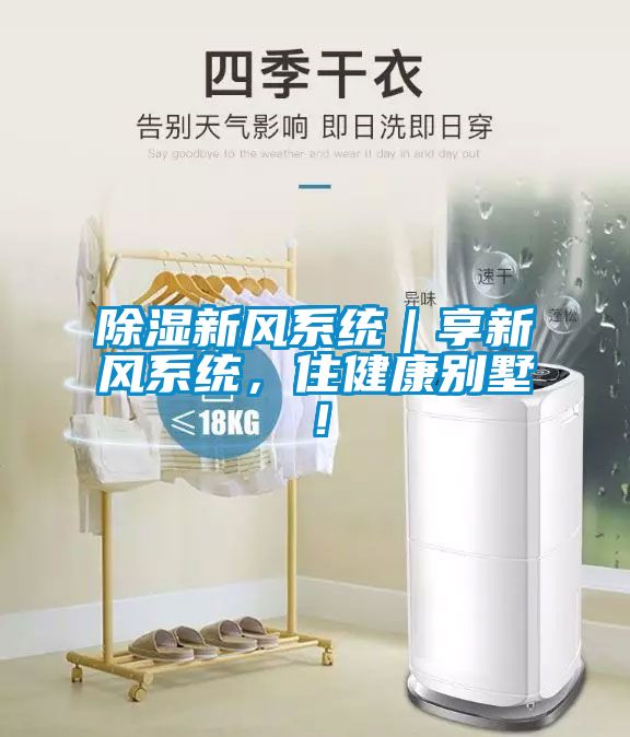 除濕新風系統｜享新風系統，住健康別墅！