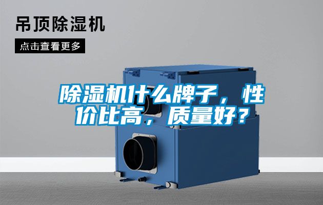 除濕機(jī)什么牌子，性價(jià)比高，質(zhì)量好？