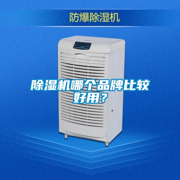 除濕機哪個品牌比較好用?