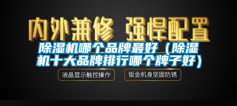 除濕機哪個品牌最好(除濕機十大品牌排行哪個牌子好)