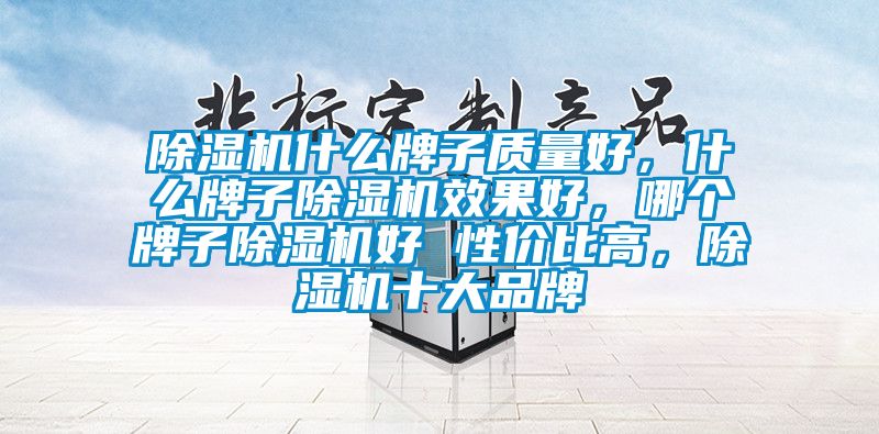 除濕機什么牌子質量好,什么牌子除濕機效果好,哪個牌子除濕機好 性價比高,除濕機十大品牌