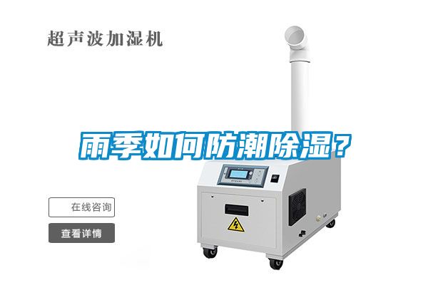 雨季如何防潮除濕?