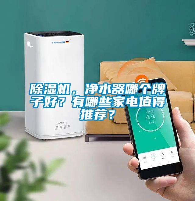 除濕機，凈水器哪個牌子好？有哪些家電值得推薦？