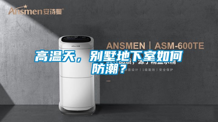 高溫天，別墅地下室如何防潮？