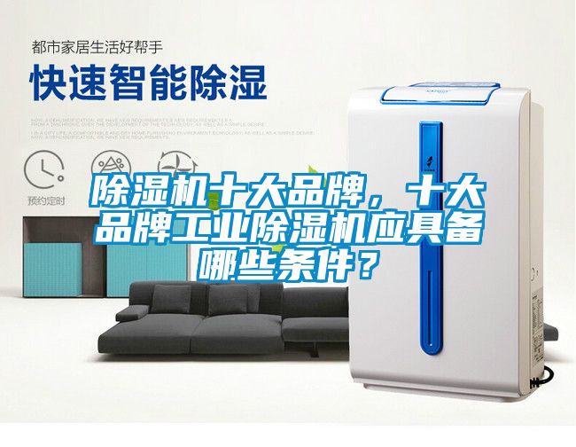 除濕機(jī)十大品牌,十大品牌工業(yè)除濕機(jī)應(yīng)具備哪些條件?